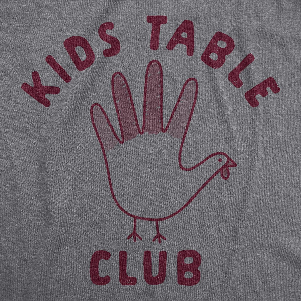 Kids Table Club Youth Tshirt  -  Crazy Dog T-Shirts