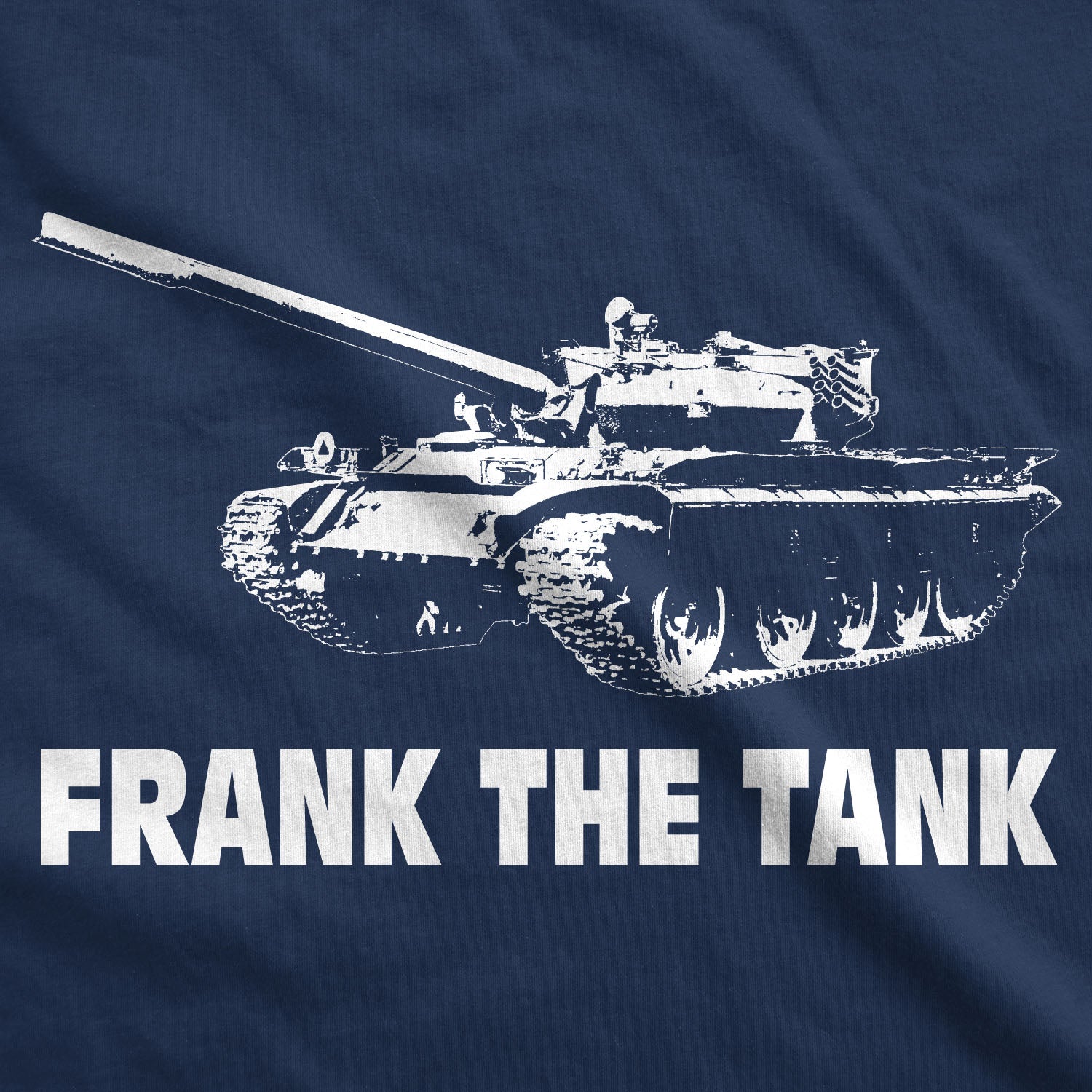 Funny Heather Navy Frank The Tank Mens T Shirt Nerdy TV & Movies Beer Drinking Tee