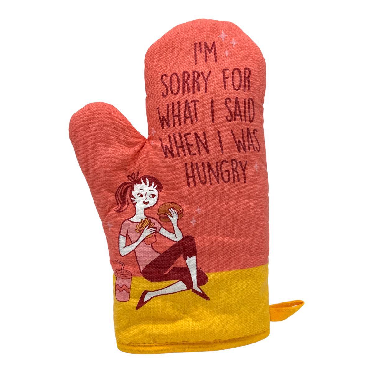 Funny Multi - HUNGRY Im Sorry For What I Said When I Was Hungry Nerdy Food Tee