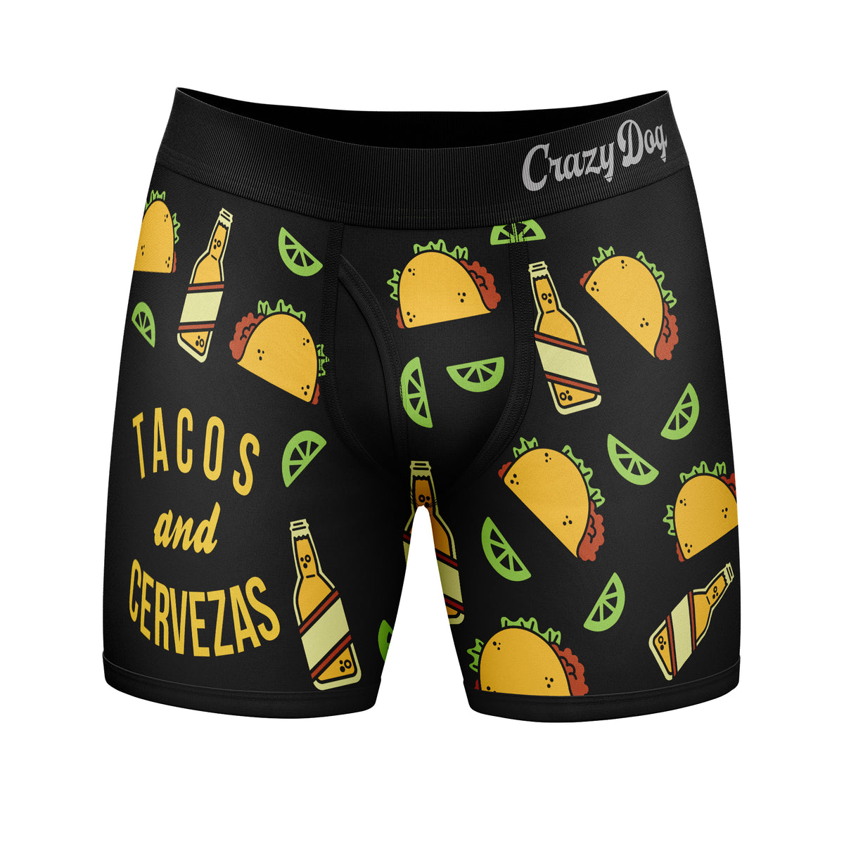 Funny Black Tacos And Cervezas Nerdy Father&#39;s Day Beer Drinking Tee